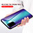 Custodia Silicone Specchio Laterale Sfumato Arcobaleno Cover LS2 per Samsung Galaxy S20 Plus 5G