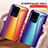 Custodia Silicone Specchio Laterale Sfumato Arcobaleno Cover LS2 per Samsung Galaxy S20 Ultra 5G