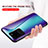 Custodia Silicone Specchio Laterale Sfumato Arcobaleno Cover LS2 per Samsung Galaxy S20 Ultra