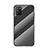 Custodia Silicone Specchio Laterale Sfumato Arcobaleno Cover LS2 per Xiaomi Poco M3 Nero