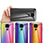 Custodia Silicone Specchio Laterale Sfumato Arcobaleno Cover LS2 per Xiaomi Redmi 10X 4G