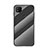 Custodia Silicone Specchio Laterale Sfumato Arcobaleno Cover LS2 per Xiaomi Redmi 9C NFC Nero