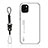 Custodia Silicone Specchio Laterale Sfumato Arcobaleno Cover M01 per Apple iPhone 13 Bianco