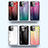 Custodia Silicone Specchio Laterale Sfumato Arcobaleno Cover M01 per Apple iPhone 13 Pro