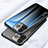 Custodia Silicone Specchio Laterale Sfumato Arcobaleno Cover M01 per Apple iPhone 13 Pro