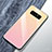 Custodia Silicone Specchio Laterale Sfumato Arcobaleno Cover M01 per Samsung Galaxy Note 8