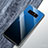 Custodia Silicone Specchio Laterale Sfumato Arcobaleno Cover M01 per Samsung Galaxy Note 8 Duos N950F Nero