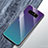 Custodia Silicone Specchio Laterale Sfumato Arcobaleno Cover M01 per Samsung Galaxy Note 8 Duos N950F Verde