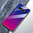 Custodia Silicone Specchio Laterale Sfumato Arcobaleno Cover M01 per Samsung Galaxy S10 5G Rosa Caldo