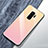 Custodia Silicone Specchio Laterale Sfumato Arcobaleno Cover M01 per Samsung Galaxy S9 Plus