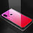 Custodia Silicone Specchio Laterale Sfumato Arcobaleno Cover M01 per Xiaomi Mi 6X Rosa Caldo