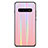 Custodia Silicone Specchio Laterale Sfumato Arcobaleno Cover M02 per Samsung Galaxy S10 Oro Rosa