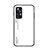 Custodia Silicone Specchio Laterale Sfumato Arcobaleno Cover M02 per Xiaomi Mi 12S Pro 5G Bianco