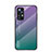 Custodia Silicone Specchio Laterale Sfumato Arcobaleno Cover M02 per Xiaomi Mi 12S Pro 5G Multicolore