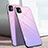Custodia Silicone Specchio Laterale Sfumato Arcobaleno Cover per Apple iPhone 11