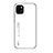 Custodia Silicone Specchio Laterale Sfumato Arcobaleno Cover per Apple iPhone 13 Mini Bianco