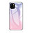Custodia Silicone Specchio Laterale Sfumato Arcobaleno Cover per Apple iPhone 13 Mini Rosa