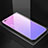Custodia Silicone Specchio Laterale Sfumato Arcobaleno Cover per Apple iPhone 6 Plus