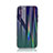 Custodia Silicone Specchio Laterale Sfumato Arcobaleno Cover per Apple iPhone SE (2020)