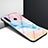 Custodia Silicone Specchio Laterale Sfumato Arcobaleno Cover per Huawei Enjoy 10 Plus Arancione