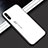 Custodia Silicone Specchio Laterale Sfumato Arcobaleno Cover per Huawei Enjoy 10e Bianco