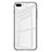 Custodia Silicone Specchio Laterale Sfumato Arcobaleno Cover per Huawei Honor 10 Bianco