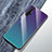 Custodia Silicone Specchio Laterale Sfumato Arcobaleno Cover per Huawei Honor 20 Multicolore