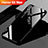 Custodia Silicone Specchio Laterale Sfumato Arcobaleno Cover per Huawei Honor 8X Max Nero