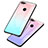 Custodia Silicone Specchio Laterale Sfumato Arcobaleno Cover per Huawei Honor 9i