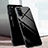 Custodia Silicone Specchio Laterale Sfumato Arcobaleno Cover per Huawei Honor V30 5G Nero