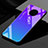 Custodia Silicone Specchio Laterale Sfumato Arcobaleno Cover per Huawei Mate 30