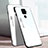 Custodia Silicone Specchio Laterale Sfumato Arcobaleno Cover per Huawei Mate 30 Lite Bianco