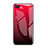Custodia Silicone Specchio Laterale Sfumato Arcobaleno Cover per Huawei Nova 2S Rosso