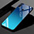 Custodia Silicone Specchio Laterale Sfumato Arcobaleno Cover per Huawei Nova 4e