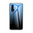Custodia Silicone Specchio Laterale Sfumato Arcobaleno Cover per Huawei Nova 6