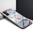 Custodia Silicone Specchio Laterale Sfumato Arcobaleno Cover per Huawei Nova 7 5G Marrone