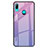 Custodia Silicone Specchio Laterale Sfumato Arcobaleno Cover per Huawei P Smart Z