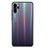 Custodia Silicone Specchio Laterale Sfumato Arcobaleno Cover per Huawei P30 Pro Grigio