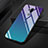 Custodia Silicone Specchio Laterale Sfumato Arcobaleno Cover per LG G7 Multicolore