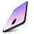 Custodia Silicone Specchio Laterale Sfumato Arcobaleno Cover per OnePlus 6T