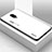 Custodia Silicone Specchio Laterale Sfumato Arcobaleno Cover per OnePlus 6T Bianco