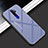 Custodia Silicone Specchio Laterale Sfumato Arcobaleno Cover per Oppo A11X