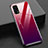 Custodia Silicone Specchio Laterale Sfumato Arcobaleno Cover per Realme Q2 Pro 5G