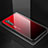 Custodia Silicone Specchio Laterale Sfumato Arcobaleno Cover per Realme X2 Rosso