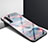 Custodia Silicone Specchio Laterale Sfumato Arcobaleno Cover per Realme X50 Pro 5G Multicolore