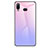 Custodia Silicone Specchio Laterale Sfumato Arcobaleno Cover per Samsung Galaxy A6s Viola