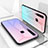 Custodia Silicone Specchio Laterale Sfumato Arcobaleno Cover per Samsung Galaxy A9s