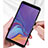 Custodia Silicone Specchio Laterale Sfumato Arcobaleno Cover per Samsung Galaxy A9s