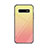 Custodia Silicone Specchio Laterale Sfumato Arcobaleno Cover per Samsung Galaxy S10 5G Giallo