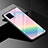 Custodia Silicone Specchio Laterale Sfumato Arcobaleno Cover per Vivo V20 Pro 5G Colorato